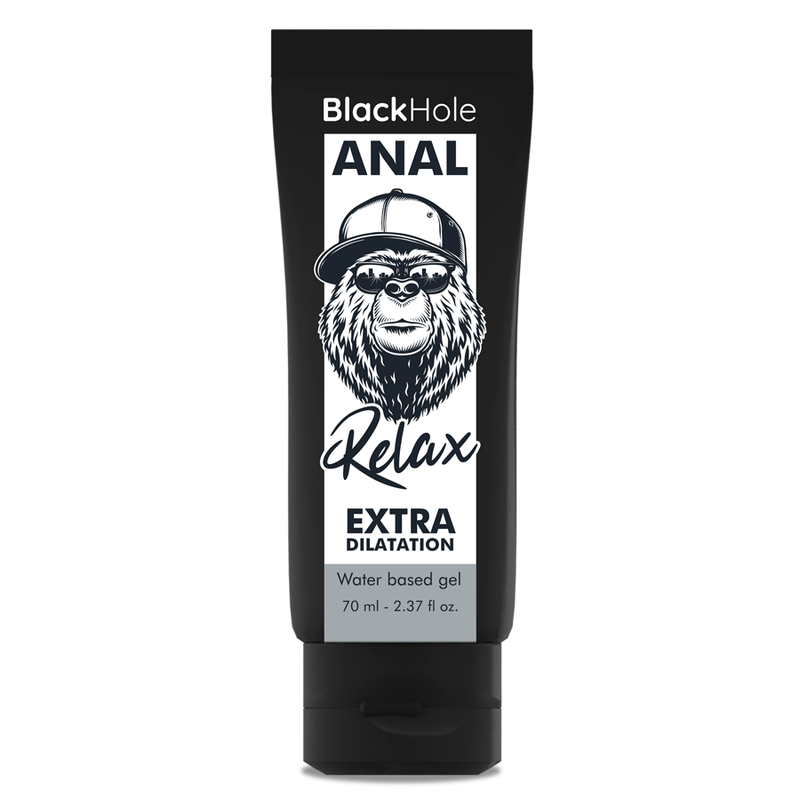 BLACK HOLE - GEL BASE ACQUA DILATAZIONE ANALE 70 ML BLACK HOLE - GEL BASE ACQUA DILATAZIONE ANALE 70 ML