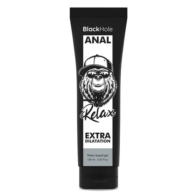 BLACK HOLE - GEL A BASE ACQUA DILATAZIONE ANALE 150 ML BLACK HOLE - GEL A BASE ACQUA DILATAZIONE ANALE 150 ML