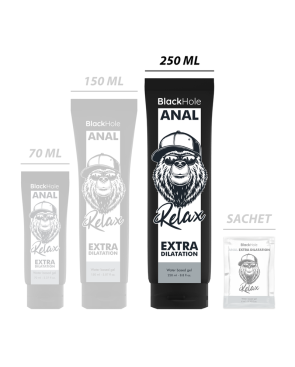BLACK HOLE - GEL A BASE ACQUA DILATAZIONE ANALE 250 ML