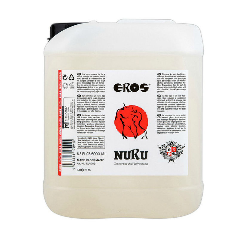EROS - OLIO DA MASSAGGIO NURU RICCO DI MINERALI 5000 ML EROS - OLIO DA MASSAGGIO NURU RICCO DI MINERALI 5000 ML