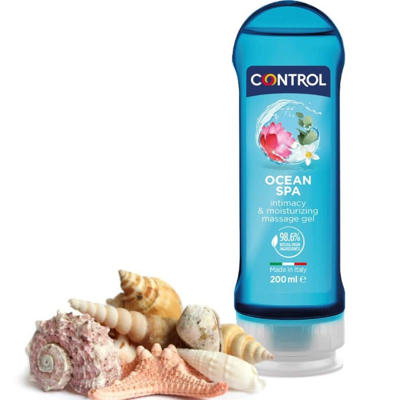 CONTROL - 2 EN 1 MASSAGGIO E PIACERE MARE MEDITERRANEO 200 ML CONTROL - 2 EN 1 MASSAGGIO E PIACERE MARE MEDITERRANEO 200 ML
