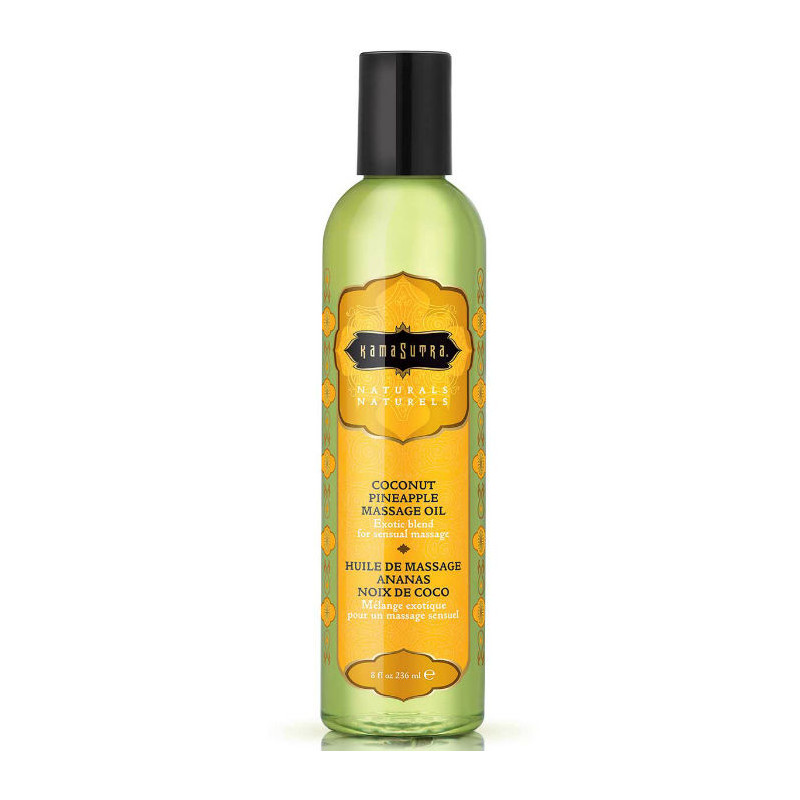 KAMASUTRA - OLIO DA MASSAGGIO NATURALS PIÑA COLADA 236ML KAMASUTRA - OLIO DA MASSAGGIO NATURALS PIÑA COLADA 236ML