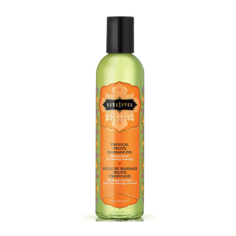 KAMASUTRA - NATURALS OLIO DA MASSAGGIO FRUTTA TROPICALE 236ML KAMASUTRA - NATURALS OLIO DA MASSAGGIO FRUTTA TROPICALE 236ML