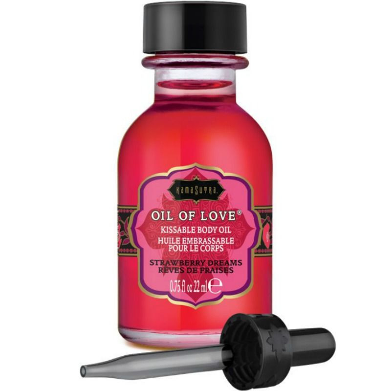 KAMASUTRA - OLIO ALIMENTAREFRAGOLE 22 ML KAMASUTRA - OLIO ALIMENTAREFRAGOLE 22 ML