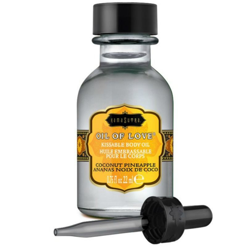 KAMASUTRA - OLIO ALIMENTARECOCCO E ANANAS 22 ML KAMASUTRA - OLIO ALIMENTARECOCCO E ANANAS 22 ML