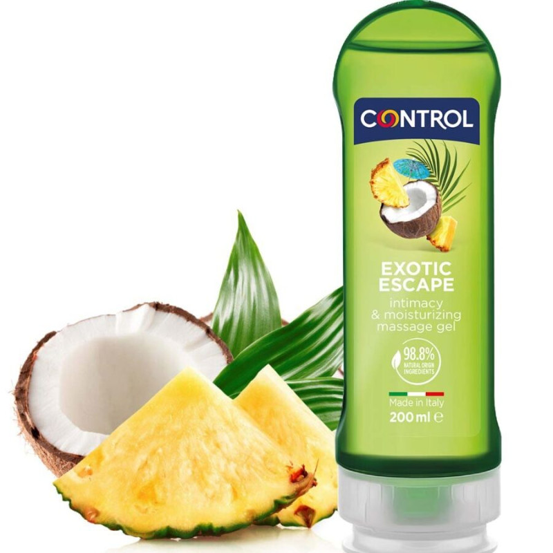 CONTROL - 2 EN 1 MASSAGGIO E PIACERE ESOTICO 200 ML CONTROL - 2 EN 1 MASSAGGIO E PIACERE ESOTICO 200 ML