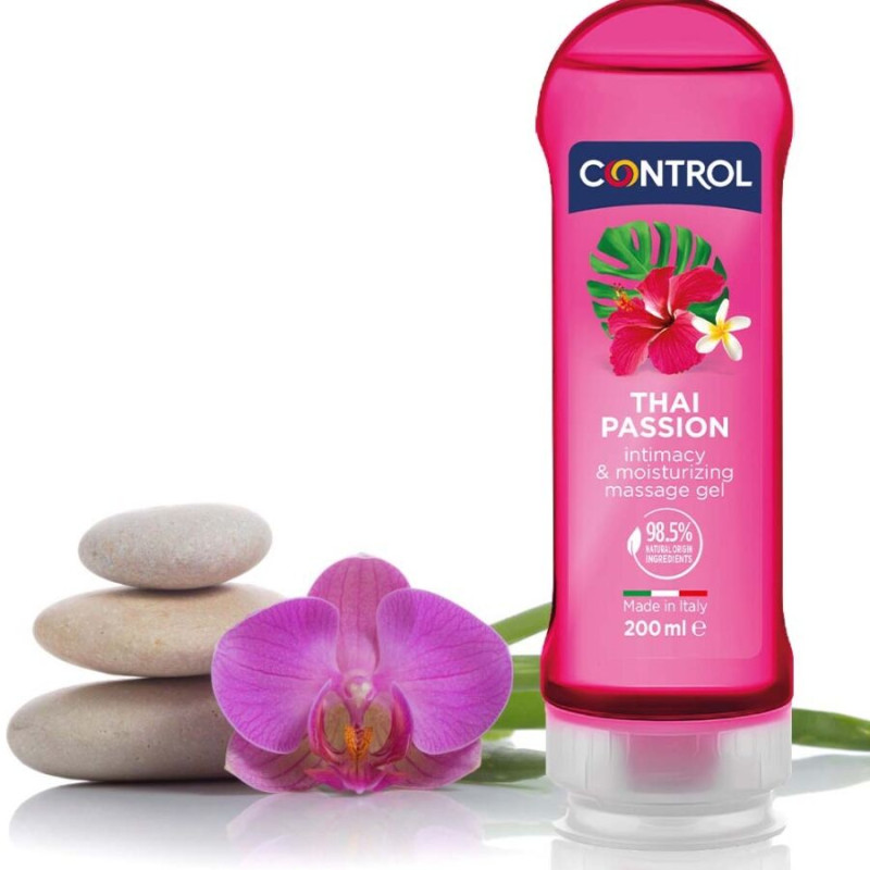 CONTROL - MASSAGGIO E PIACERE 2 EN 1 PASSIONE THAI 200 ML CONTROL - MASSAGGIO E PIACERE 2 EN 1 PASSIONE THAI 200 ML
