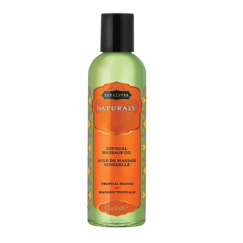 KAMASUTRA - OLIO DA MASSAGGIO AL MANGO TROPICALE NATURALE 59 ML KAMASUTRA - OLIO DA MASSAGGIO AL MANGO TROPICALE NATURALE 59 ML
