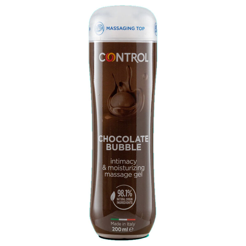 CONTROL - GEL DA MASSAGGIO 3 IN 1 BOLLA DI CIOCCOLATO 200 ML CONTROL - GEL DA MASSAGGIO 3 IN 1 BOLLA DI CIOCCOLATO 200 ML