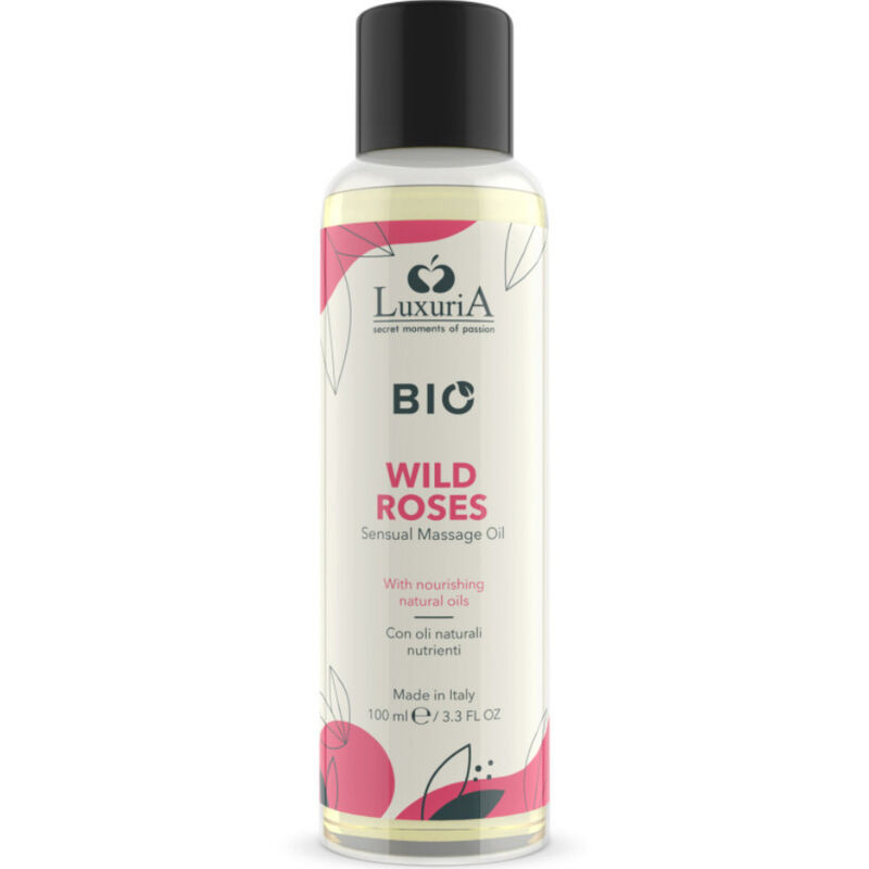 INTIMATELINE LUXURIA - OLIO DA MASSAGGIO BIO ALLA ROSA SELVATICA 100 ML INTIMATELINE LUXURIA - OLIO DA MASSAGGIO BIO ALLA ROSA SELVATICA 100 ML