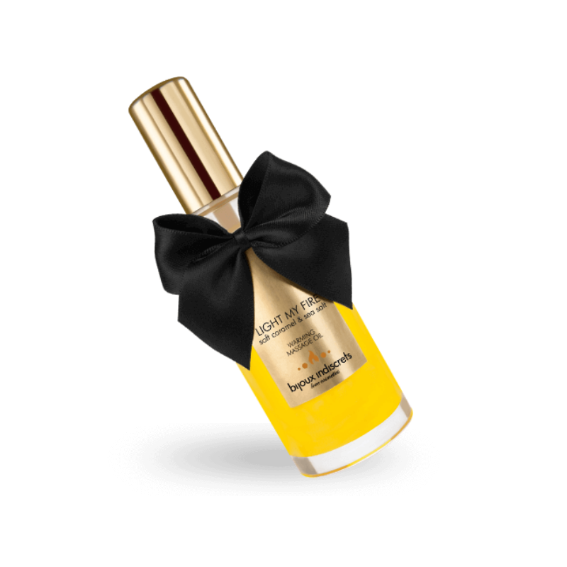 BIJOUX - OLIO DA MASSAGGIO EFFETTO CALDO AROMA CARAMELLO BIJOUX - OLIO DA MASSAGGIO EFFETTO CALDO AROMA CARAMELLO