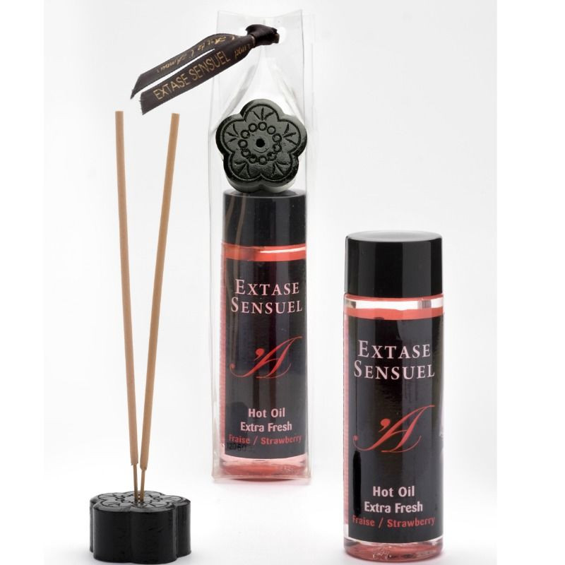 EXTASE SENSUAL - OLIO DA MASSAGGIO CON EFFETTO FRAGOLA EXTRA FRESCO 100 ML EXTASE SENSUAL - OLIO DA MASSAGGIO CON EFFETTO FRAGOLA EXTRA FRESCO 100 ML
