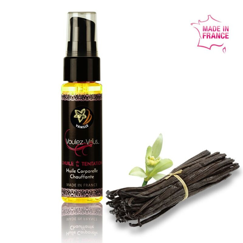 VOULEZ-VOUS - OLIO CORPO RISCALDANTE VANIGLIA 35 ML VOULEZ-VOUS - OLIO CORPO RISCALDANTE VANIGLIA 35 ML