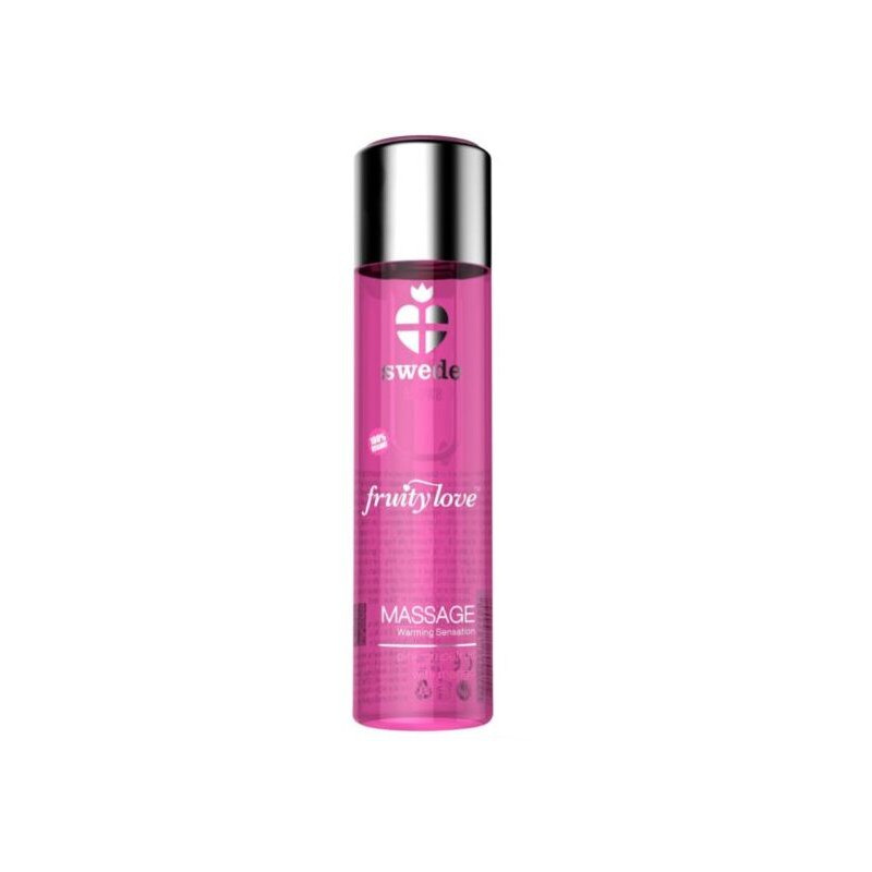 SWEDE - FRUITY LOVE OLIO DA MASSAGGIO EFFETTO RISCALDANTE POMPELMO ROSA CON MANGO 60 ML SWEDE - FRUITY LOVE OLIO DA MASSAGGIO EFFETTO RISCALDANTE POMPELMO ROSA CON MANGO 60 ML