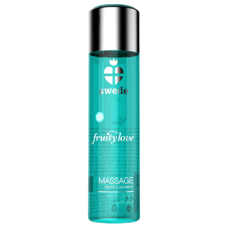 SWEDE - FRUITY LOVE OLIO DA MASSAGGIO EFFETTO RISCALDANTE RIBES NERO E LIME 120 ML SWEDE - FRUITY LOVE OLIO DA MASSAGGIO EFFETTO RISCALDANTE RIBES NERO E LIME 120 ML