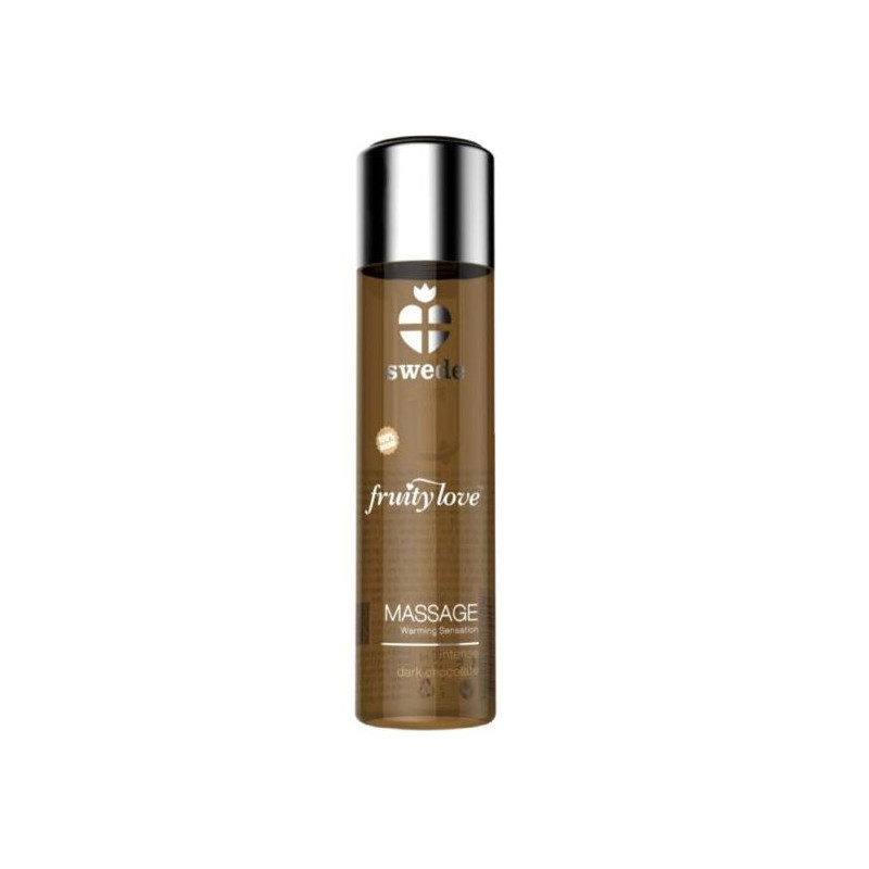 SWEDE - FRUITY LOVE OLIO DA MASSAGGIO EFFETTO RISCALDANTE CIOCCOLATO FONDENTE INTENSO 60 ML SWEDE - FRUITY LOVE OLIO DA MASSAGGIO EFFETTO RISCALDANTE CIOCCOLATO FONDENTE INTENSO 60 ML