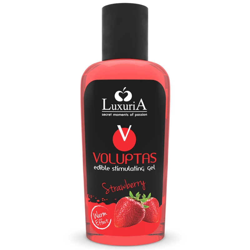 INTIMATELINE LUXURIA - VOLUPTAS GEL DA MASSAGGIO ALIMENTARE EFFETTO RISCALDANTE - FRAGOLA 100 ML INTIMATELINE LUXURIA - VOLUPTAS GEL DA MASSAGGIO ALIMENTARE EFFETTO RISCALDANTE - FRAGOLA 100 ML