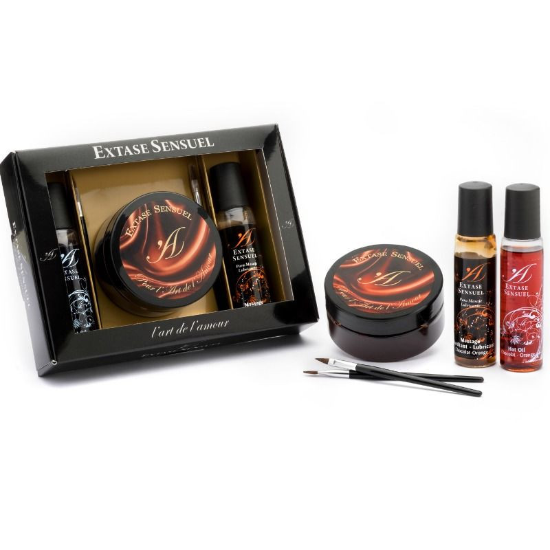 EXTASE SENSUAL - KIT SCRIGNO DI CIOCCOLATO AFRODISIACO EXTASE SENSUAL - KIT SCRIGNO DI CIOCCOLATO AFRODISIACO