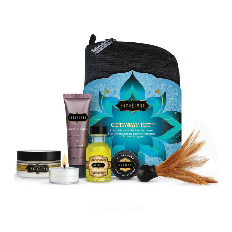 KIT KAMASUTRA - ROMANTICO E LUSSUOSO IN FORMATO DA VIAGGIO KIT KAMASUTRA - ROMANTICO E LUSSUOSO IN FORMATO DA VIAGGIO