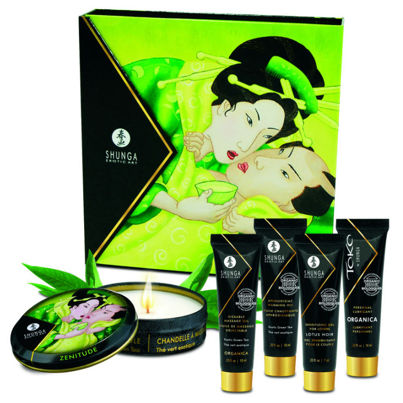 SHUNGA - KIT TÈ VERDE BIOLOGICO GEISHA SEGRETO SHUNGA - KIT TÈ VERDE BIOLOGICO GEISHA SEGRETO