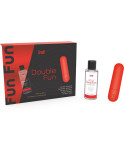 INTT RELEASES - KIT DOPPIO DIVERTIMENTO CON BULLET VIBRANTE E GEL DA MASSAGGIO ALLA FRAGOLA INTT RELEASES - KIT DOPPIO DIVERTIMENTO CON BULLET VIBRANTE E GEL DA MASSAGGIO ALLA FRAGOLA