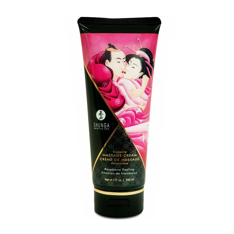 SHUNGA - CREMA DA MASSAGGIO AL LAMPONE 200 ML SHUNGA - CREMA DA MASSAGGIO AL LAMPONE 200 ML