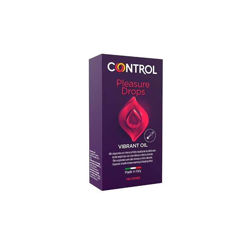 CONTROL - PLEASURE DROPS OLIO VIBRATORE CONTROL - PLEASURE DROPS OLIO VIBRATORE
