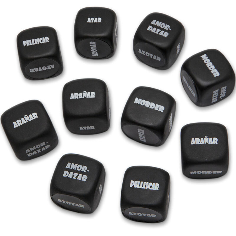 DIABLO PICANTE - DADO SADO NERO 3 x 3 MM DIABLO PICANTE - DADO SADO NERO 3 x 3 MM