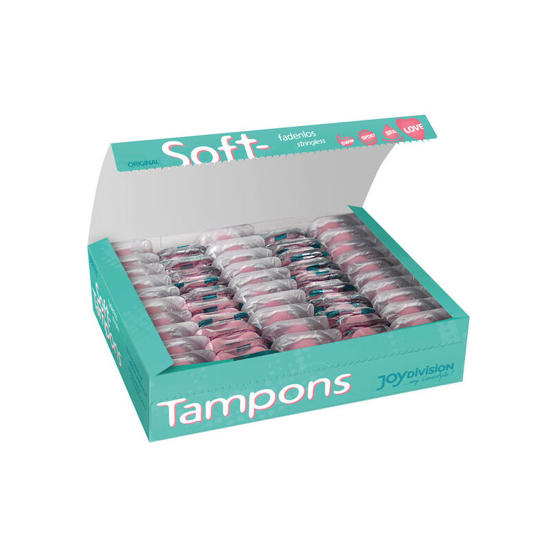JOYDIVISION SOFT-TAMPONS - TAMPONI MORBIDI ORIGINALI MINI X 50 UNITÀ JOYDIVISION SOFT-TAMPONS - TAMPONI MORBIDI ORIGINALI MINI X 50 UNITÀ