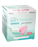 JOYDIVISION SOFT-TAMPONS - TAMPONI MORBIDI ORIGINALI MINI 3 UDS JOYDIVISION SOFT-TAMPONS - TAMPONI MORBIDI ORIGINALI MINI 3 UDS