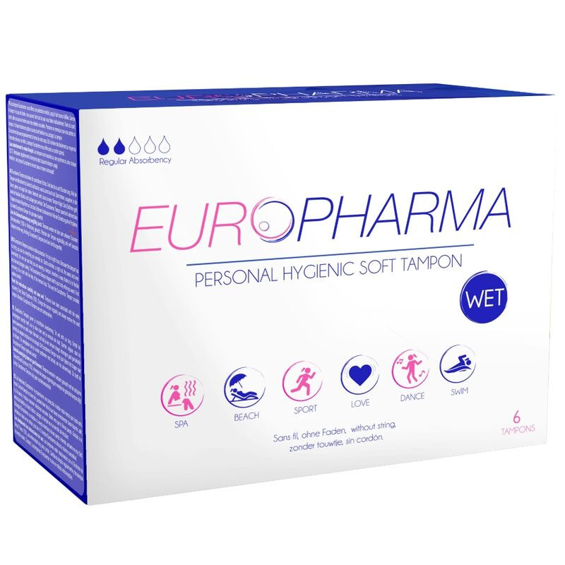 EUROPHARMA - TAMPONI AD AZIONE 6 UNITÀ EUROPHARMA - TAMPONI AD AZIONE 6 UNITÀ