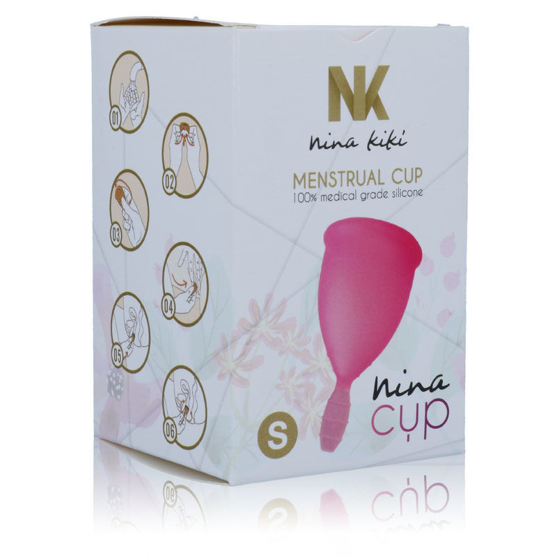 NINA KIKÍ - COPPA MESTRUALE ROSA TAGLIA S NINA KIKÍ - COPPA MESTRUALE ROSA TAGLIA S