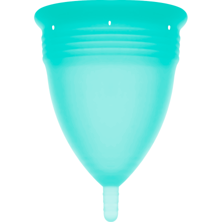 STERCUP - COPPA MESTRUALE IN SILICONE FDA TAGLIA L ACQUAMARINA