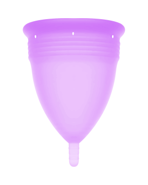 STERCUP - COPPA MESTRUALE IN SILICONE FDA TAGLIA L LILLA
