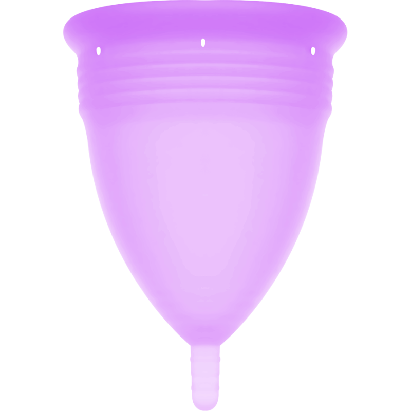STERCUP - COPPA MESTRUALE IN SILICONE FDA TAGLIA L LILLA
