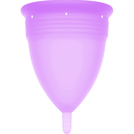 STERCUP - COPPA MESTRUALE IN SILICONE FDA TAGLIA L LILLA