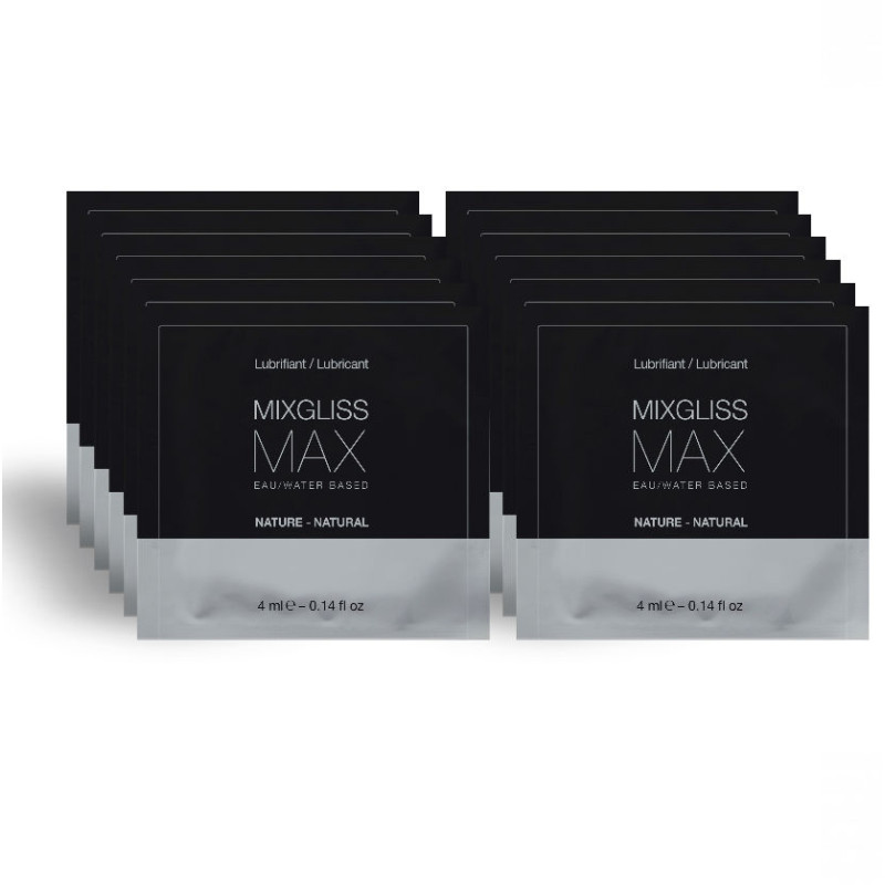 MIXGLISS - MAX DILATATORE ANALE LUBRIFICANTE CONFEZIONE 12 MONODOSE 4ML MIXGLISS - MAX DILATATORE ANALE LUBRIFICANTE CONFEZIONE 12 MONODOSE 4ML