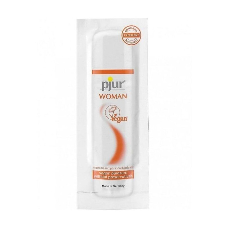 PJUR - WOMAN LUBRIFICANTE VEGANO A BASE ACQUA 2 ML PJUR - WOMAN LUBRIFICANTE VEGANO A BASE ACQUA 2 ML