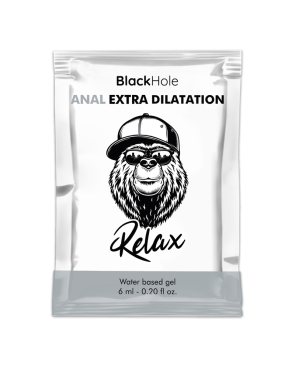 BLACK HOLE - GEL BASE ACQUA DILATAZIONE ANALE 6 ML