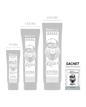 BLACK HOLE - GEL BASE ACQUA DILATAZIONE ANALE 6 ML