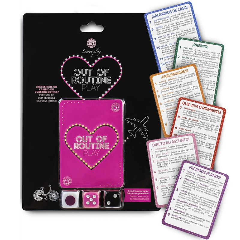 SECRETPLAY - GIOCO CAMBIA LA TUA ROUTINE VERSIONE FUORI ROUTINE (ES/EN) SECRETPLAY - GIOCO CAMBIA LA TUA ROUTINE VERSIONE FUORI ROUTINE (ES/EN)