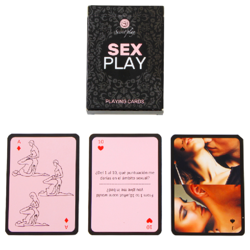 SECRETPLAY - CARTE DA GIOCO SEX PLAY (ES/EN) SECRETPLAY - CARTE DA GIOCO SEX PLAY (ES/EN)