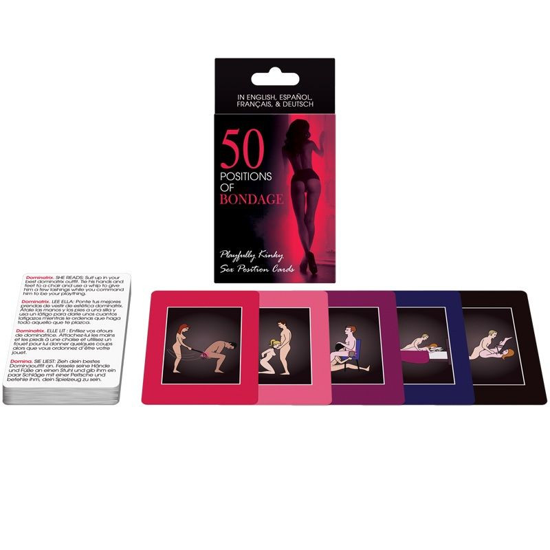 KHEPER GAMES - 50 POSIZIONI DI CARTE BONDAGE KHEPER GAMES - 50 POSIZIONI DI CARTE BONDAGE