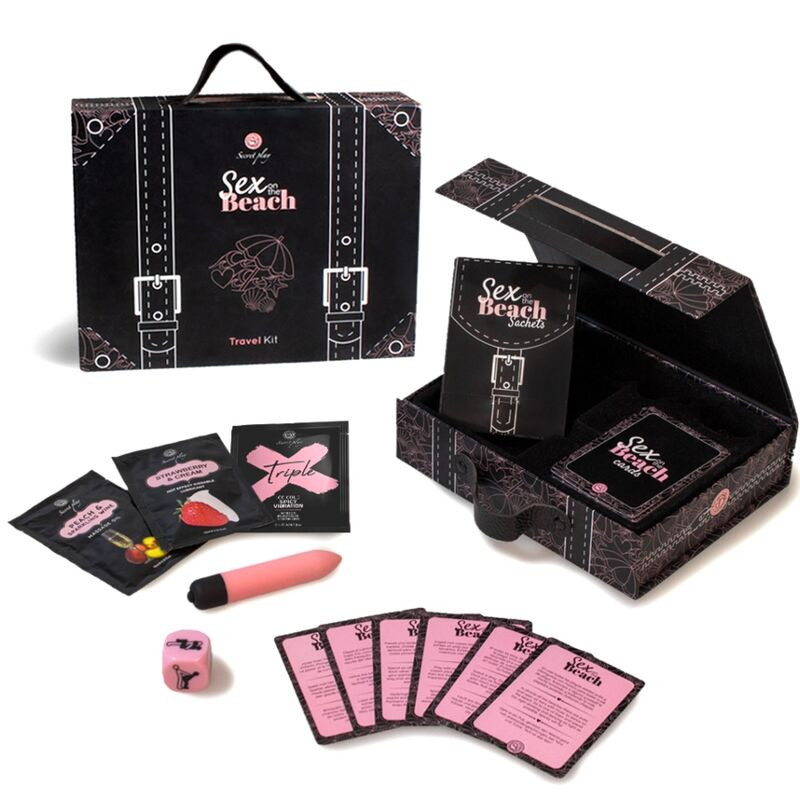 SECRETPLAY - KIT DA VIAGGIO SESSO IN SPIAGGIA (ES/EN/DE/FR/NL/PT) SECRETPLAY - KIT DA VIAGGIO SESSO IN SPIAGGIA (ES/EN/DE/FR/NL/PT)