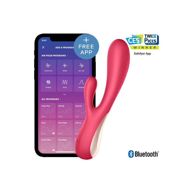 SATISFYER - MONO FLEX ROSA CON APP SATISFYER - MONO FLEX ROSA CON APP