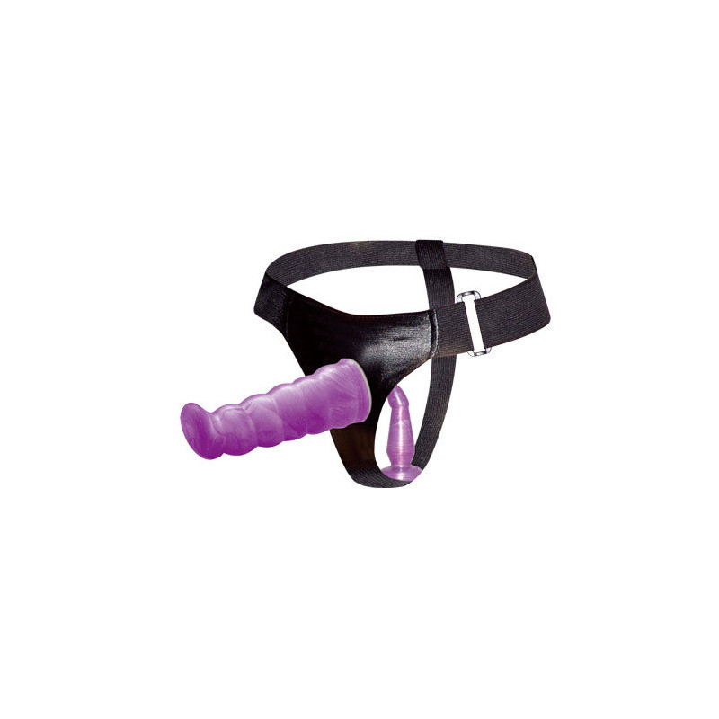BAILE - PETTORINA ANALE E VAGINALE FEMMINILE LILLA PUNTO G 17 CM BAILE - PETTORINA ANALE E VAGINALE FEMMINILE LILLA PUNTO G 17 CM