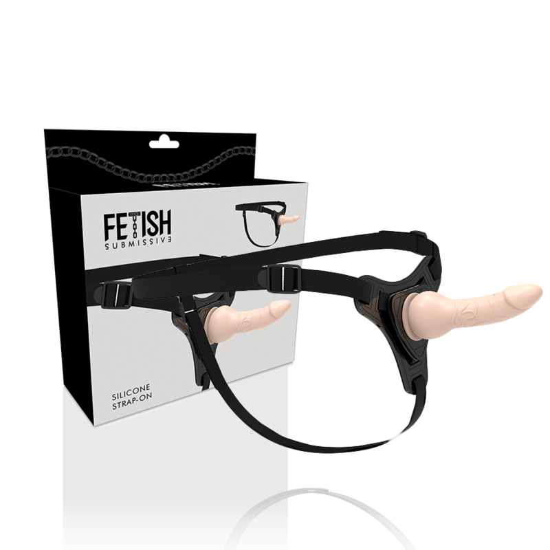 FETISH SUBMISSIVE HARNESS - SILICONE REALISTICO IN CARNE 16CM FETISH SUBMISSIVE HARNESS - SILICONE REALISTICO IN CARNE 16CM