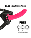 DELTA CLUB - TOYS IMBRACATURA + DONG SILICONE ROSA 20 CM -O- 4 CM DELTA CLUB - TOYS IMBRACATURA + DONG SILICONE ROSA 20 CM -O- 4 CM
