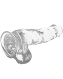 X RAY - IMBRACATURA + CAZZO TRASPARENTE CON SFERE 18.5 CM -O- 3.8 CM X RAY - IMBRACATURA + CAZZO TRASPARENTE CON SFERE 18.5 CM -O- 3.8 CM