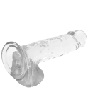 X RAY - IMBRACATURA + CAZZO TRASPARENTE CON SFERE 20 CM -O- 4.5 CM X RAY - IMBRACATURA + CAZZO TRASPARENTE CON SFERE 20 CM -O- 4.5 CM